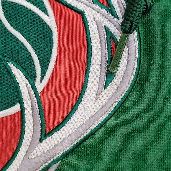 Adidas Milwaukee-Bucks Hoodie Small 21x25 Green - Picture 12 of 16